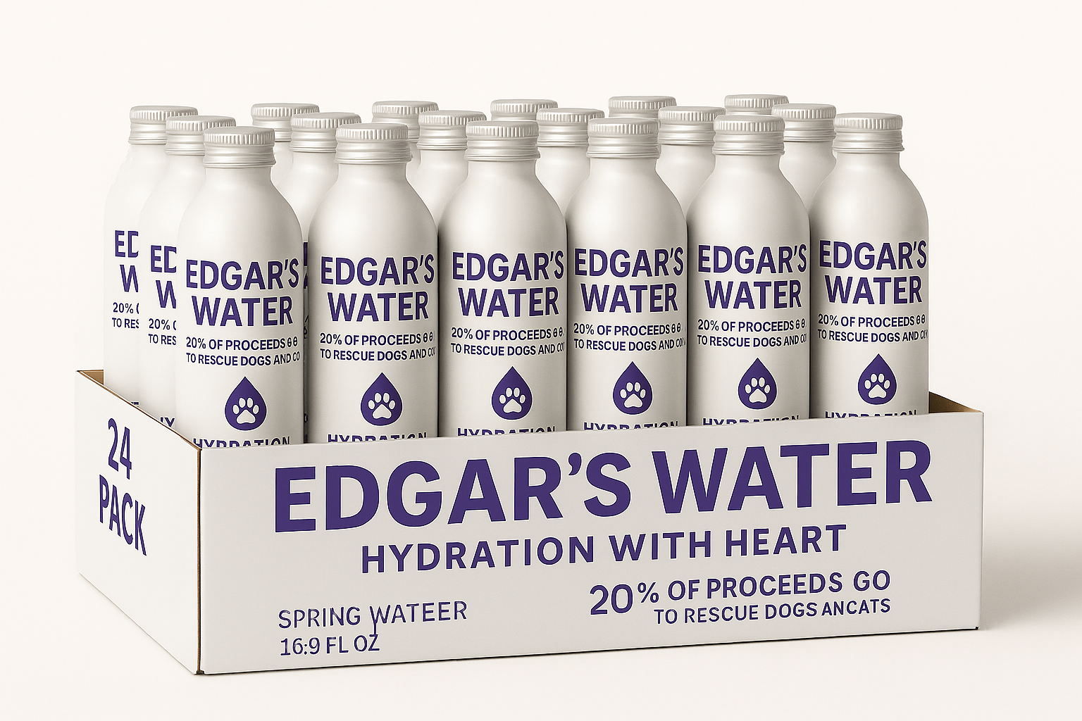 Edgar's Water 24-pack
